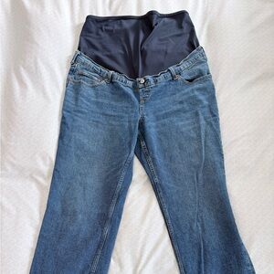 Abercrombie & Fitch Ankle Straight 90s Maternity Jeans